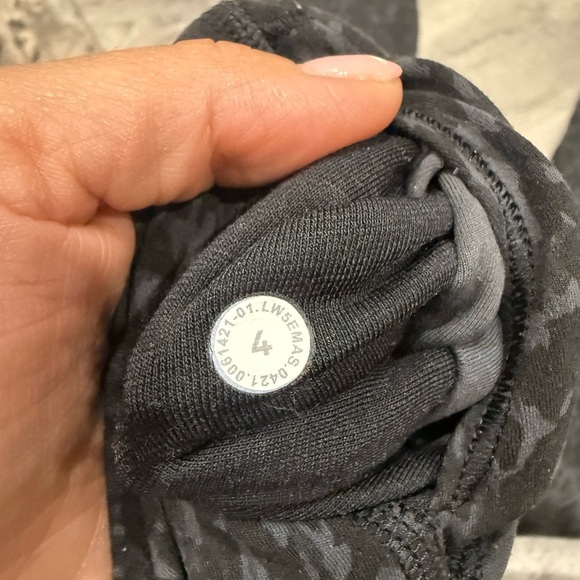 lululemon athletica Black Patterned Pants - Picture 5 of 5